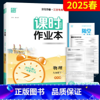 物理 九年级下 [正版]2025 课时作业本九下物理 苏科版江苏教版初中9九年级下通城学典专项训练书全一册复习全套辅导资