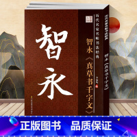 [正版] 智永真草书千字文历代名家名帖书法经典 毛笔字贴 李放鸣编江苏凤凰美术出版社8开大字本 文房用品 历代名家名帖
