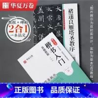 [正版]华夏万卷雁塔圣教序楷书字帖入门书法视频讲解教程成人初学者临摹毛笔入门基础字帖原碑帖二合一 教程+原帖