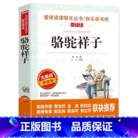 骆驼祥子 [正版]骆驼祥子原著老舍 无障碍名著导读人教版 七年级下册必读的阅读初中版五六年级小学生课外书籍老舍的骆驼的样