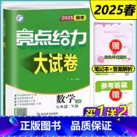 [2025春]数学 九年级/初中三年级 [正版]新版 2025春亮点给力大试卷九年级下册数学江苏版中学教辅 9年级苏