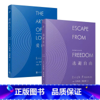 全2册爱的艺术+逃避自由 [正版]任选 弗洛姆全集作品系列爱的艺术·存在的艺术·逃避自由 健全的社会 以生命的名义