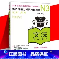 [正版] N3语法 新日语能力考试考前对策 佐佐木仁子 松本纪子 文法语法自学日语可搭历年真题听力 中英韩三语翻译