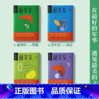 《最美文》全套4本 初中通用 [正版]2024疯狂阅读中国风朕知道了/妖怪来啦/长的诗/烟火古人 中国古代历史故事古代文