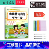 语文 六年级下 [正版] 2024春 新版 看拼音写词语生字注音 六年级下册 人教版