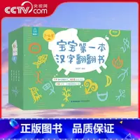 [央视网]宝宝第一本汉字翻翻书 QH [正版]央视网宝宝第一本汉字翻翻书 QH