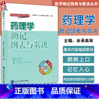 [正版] 药理学助记图表与歌诀 医学助记图表与歌诀丛书 余承高等编 北京大学医学出版社9787565913501