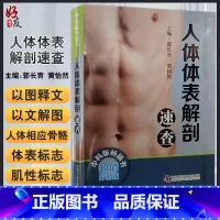 [正版]人体体表解剖速查 体表各肌肉的起止点运动功能及神经支配 人体表面解剖图谱 郭长青 黄怡然 主编97875046