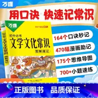 初中必考文学文化常识 初中通用 [正版]2025初中必考文学文化常识图解速记初中生中国古代历史现代文学文化百科常识积累大