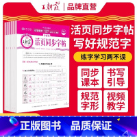 [语文]同步字帖 一年级上 [正版]2024活页同步字帖小学语文一二三四五六年级上册人教版小学123456年级语文活页字