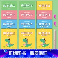 [幼小衔接全套12本]送2铅2握 [正版]拼音练字帖幼小衔接每日一练幼儿园字帖幼儿声母韵母拼读描红本点阵练字初学者中班学