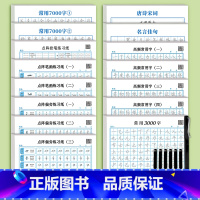 [加强款15本]楷书全套练字贴(送1钢笔+6墨囊) [正版]点阵控笔训练字帖楷书成人硬笔书法偏旁部首练字帖笔画楷书入门初