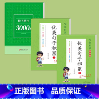 优美句子+楷书3000字 小学通用 [正版]小学语文优美句子积累大全小学生人教版专项练习通用一年级二年级三年级四五六好词