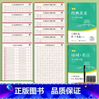 升级款13本装[基础全套+诗词名言+经典美文] [正版]行楷字帖成人练字帖行书成年速成控笔训练连笔字体漂亮钢笔初高中生硬