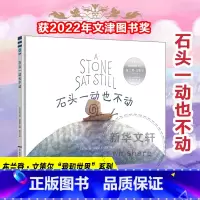 石头一动也不动 [正版]石头一动也不动 凯迪克银奖绘本图画书 布莱登文策尔 3-6岁世界观价值观哲思故事书 绘本图画书