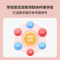 1-2年级套装 小学通用 [正版]新版思维创新大通关智能教辅奥数杯赛竞赛数学白皮书大白本思维小学生数学强化秘籍一二三四五