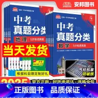 中考真题分类集训[语文] 全国通用 [正版]2025版中考必刷卷真题分类汇编集训试卷数学语文英语物理化学历史道德与法治全