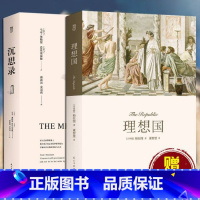 [正版]2册理想国+沉思录 柏拉图 古希腊哲学西方哲学思想史