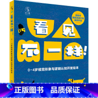 看见不一样 [正版]新书 看见不一样!0—4岁视觉形象与逻辑认知开发绘本