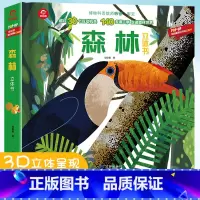 森林立体机关书 [正版]森林立体书 精装 呦呦童 3-6-9岁 了解森林的奥秘 立体翻翻书POP-UP通识百科立体书 D
