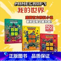 [3册]我的世界 石剑传奇1-3 [正版]我的世界 石剑传奇123册代码风波/团队法则/萌宠来袭 7-10-12岁 我的