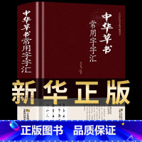 中华草书常用字字汇 [正版]中华草书常用字字汇 中国书法草书技法字典 含孙过庭 智永 怀素 王羲之 黄庭坚 米芾 等毛笔