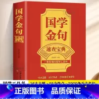 [正版]国学金句速查宝典 一看就懂的国学工具书经典语录励志格言警句国学经典书籍 高中作文写作指导和素材句透人生