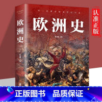 图解欧洲史 [正版] 欧洲史 图解版 从旧石器时代到2000年发展历程简明欧洲史全面描述欧洲政治的风云变幻历史书籍