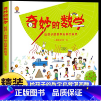 [硬壳精装]奇妙的数学 [正版]奇妙的数学精装给孩子的数学启蒙图画书绘本走进奇妙的数学世界文化王国一年级二年级三年级学生