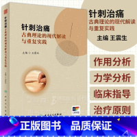[正版]针刺治痛 古典理论的现代解读与重复实践 王震生 中医针刺治疗 疼痛诊治大体方向 临床典型病例分析 人民卫生出版