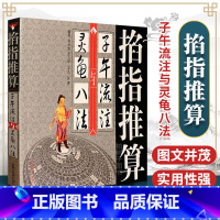 [正版] 掐指推算子午流注与灵龟八法刘世琼阴阳天干地支脏腑子午流注针法 手指穴位开穴方法和开穴规律自学入门书籍中国中医