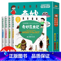 越看越想看的科普漫画书--奇 妙昆虫记(全4册) [正版]奇妙的昆虫记全套4册昆虫百科全书漫画版趣味阅读小学生版昆虫记课