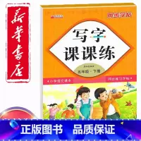 五年级下册语文同步字帖 五年级下 [正版]同步字帖小学5五年级下册语文写字课课练小学生5五年级下册语文小学生生字练习描红