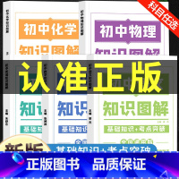 [全5册]语文+数学+英语+物理+化学 初中通用 [正版]初中知识图解大全语文数学英语物理化学公式定律手册通用版七八九年