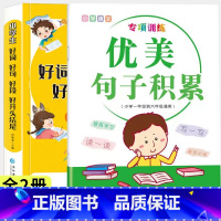 [全套2册]好词好句好段+句子积累专项训练本 小学通用 [正版]小学生好词好句好段大全作文书一二年级三年级词语摘抄本注音