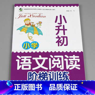 小学语文阅读阶梯训练 小学升初中 [正版]小升初语文阅读阶梯训练六年级人教版真题演练达标测试小学升初中语文阅读理解总复习