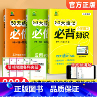 [全3册]语文+数学+英语 小学通用 [正版]小学语文数学英语必背基础知识大全四五六年级考试总复习资料数学英语必做真题知