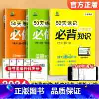 [全3册]语文+数学+英语 小学通用 [正版]小学语文数学英语必背基础知识大全四五六年级考试总复习资料数学英语必做真题知