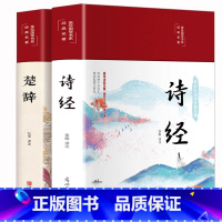 [正版]诗经楚辞全集注音完整版 原文译文注释注析评析 诗经风雅颂全集原著无删减小学生楚辞全集离骚诗经楚辞取名中国古诗词