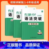 [语法套装]病句+修辞+标点 小学通用 [正版]小学语文句型专项训练全套3册病句修改修辞手法标点符号句子语法常识真题训练