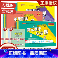 [2本套装]语文+数学-人教版 二年级上 [正版]任选2024新版小学学霸单元期末标准卷语文数学1-6年级上下册人教版北