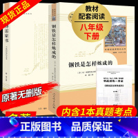 [正版]全2册钢铁是怎样炼成的初中原著傅雷家书完整版八年级下册 初中生必读人民教育出版社人教版三联书店语文阅读经典文学