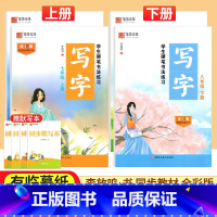 学生硬笔书法练习 七年级下 [正版]2024版学生硬笔书法练习写字七八九上册下册李放鸣书笔墨先锋初中初一7初二8初三9