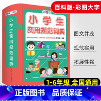 [正版]小学生实用规范词典彩图版精装小学语文词语积累大全一至六年级通用基础知识宝典趣味阅读小学拼音声母韵母拼读全表教辅