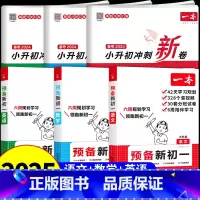 [全套6册]小升初冲刺新卷+预备新初一(寒假版) [正版]2025小升初冲刺新卷语文数学英语人教版小升初真题卷小学六年级