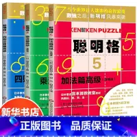 [正版]聪明格高级篇 全套3册 儿童思维训练工具加法乘法四则运算 8-12岁益智游戏肯肯数独 小学数学速算趣味练习