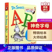 [正版]苏斯博士的神奇字母 英文原版 Dr. Seuss'S Abc 启蒙绘本 0-3岁 搭千奇百怪的脚 戴帽子的猫
