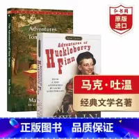 汤姆索亚历险记+哈克贝利•费恩历险记 [正版]汤姆索亚历险记英文原版 The Adventures of Tom Saw
