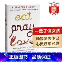 [正版]一辈子做女孩 美食祈祷和恋爱 英文原版 Eat Pray Love 伊莉莎白Elizabeth Gilbert