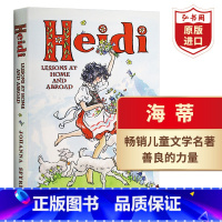 [正版]海蒂 英文原版 Heidi Lessons at Home and Abroad 约翰娜斯比丽 儿童文学经典名